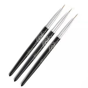 Striping / Drawing Brush - 3pcs