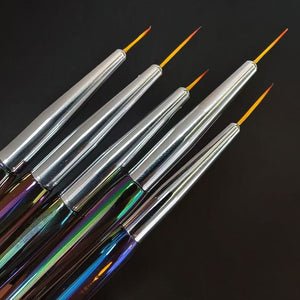 Striping / Drawing Brush - 5pcs