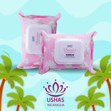Ushas - Make-Up Remover Wipes - 30 Towelettes