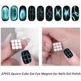 Cat Eye Magnet - Square Cube