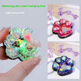 Cat Paw Nail Practice Stand