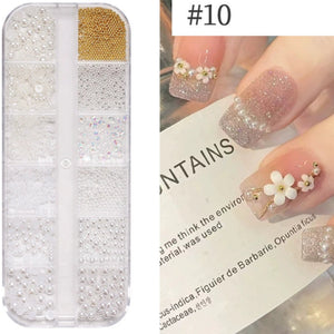 Nail Decoration - Pearls