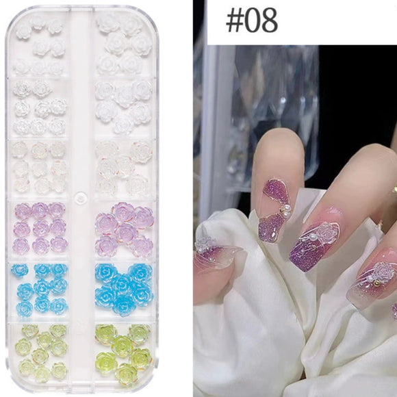 Nail Decoration - Roses