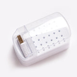 Drill Bit Storage Box - 30 Holes with Cleaning Brush