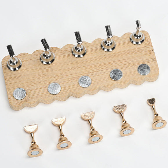 Nail Art Display - Nail Tray - Wood