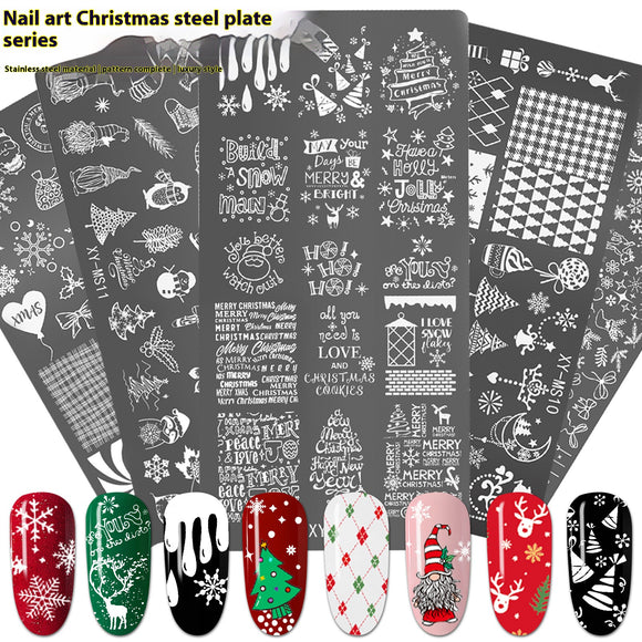 Stamping Plate - XY-Christmas