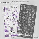 Stamping Plate - XY-Christmas