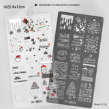 Stamping Plate - XY-Christmas