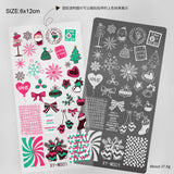 Stamping Plate - XY-Christmas