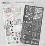 Stamping Plate - XY-Christmas