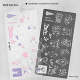 Stamping Plate - XY-Christmas