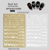 Stamping Plate - XY-DF Gold