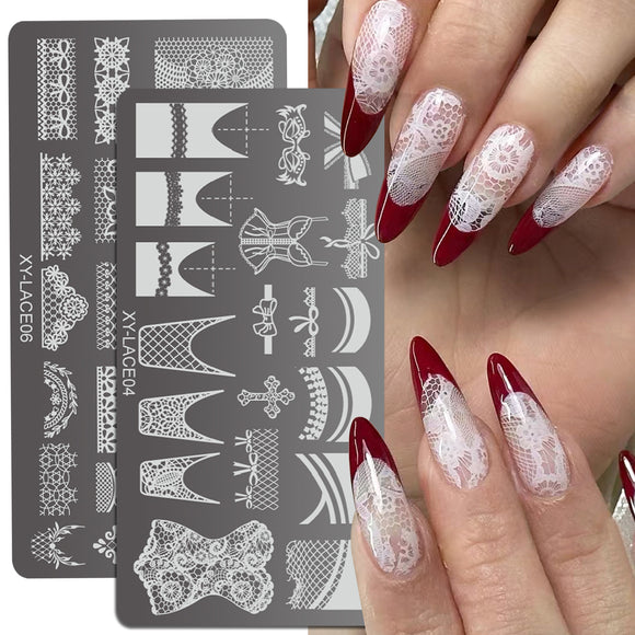 Stamping Plate - XY-Lace