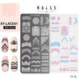Stamping Plate - XY-Lace