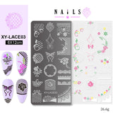 Stamping Plate - XY-Lace