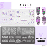Stamping Plate - XY-Lace