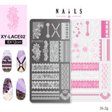 Stamping Plate - XY-Lace