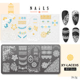Stamping Plate - XY-Lace