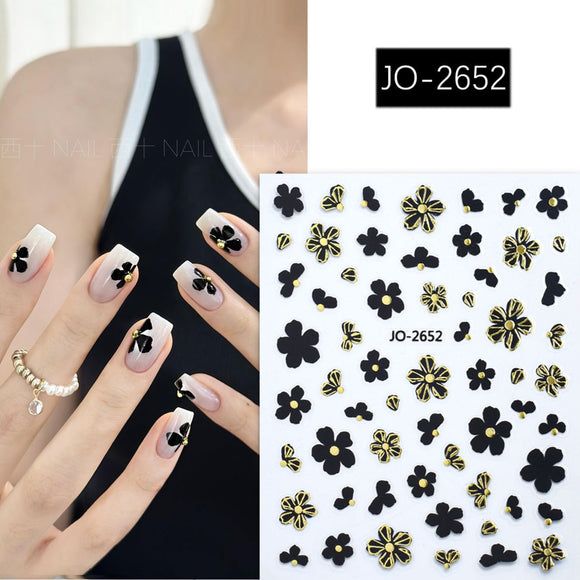 Nail Sticker - 2652 - Flowers