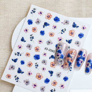 Nail Sticker - 2565 - Flowers