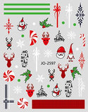 Nail Sticker - 2597 - Christmas