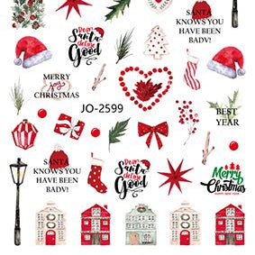 Nail Sticker - 2599 - Christmas