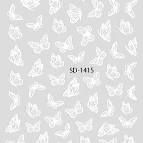 Nail Sticker 3D - 1415 - Butterfly
