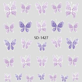 Nail Sticker 3D - 1427 - Butterfly