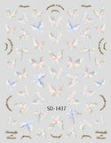 Nail Sticker 3D - 1437 - Butterfly