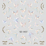 Nail Sticker 3D - 1437 - Butterfly