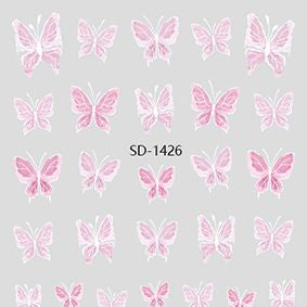 Nail Sticker 3D - 1426 - Butterfly