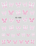 Nail Sticker 3D - 1426 - Butterfly