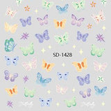 Nail Sticker 3D - 1428 - Butterfly