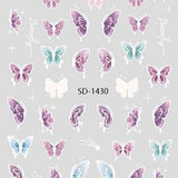 Nail Sticker 3D - 1430 - Butterfly