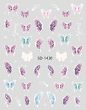 Nail Sticker 3D - 1430 - Butterfly