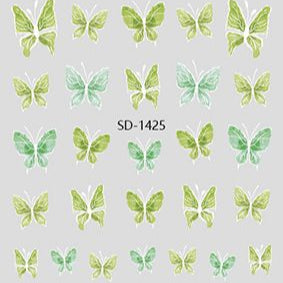 Nail Sticker 3D - 1425 - Butterfly