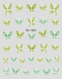 Nail Sticker 3D - 1425 - Butterfly