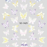 Nail Sticker 3D - 1429 - Butterfly