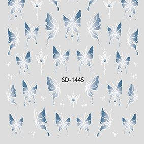 Nail Sticker 3D - 1445 - Butterfly