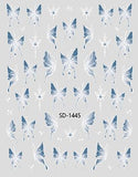 Nail Sticker 3D - 1445 - Butterfly