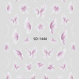 Nail Sticker 3D - 1444 - Butterfly