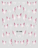 Nail Sticker 3D - 1446 - Butterfly
