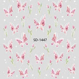 Nail Sticker 3D - 1447 - Butterfly