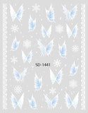 Nail Sticker 3D - 1441 - Butterfly