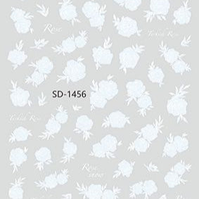 Nail Sticker 3D - 1456 - Roses