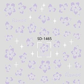 Nail Sticker 3D - 1465 - Flower