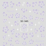 Nail Sticker 3D - 1465 - Flower
