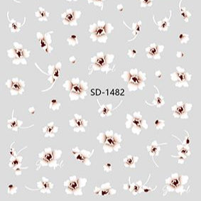 Nail Sticker 3D - 1482 - Flower