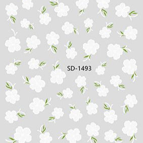 Nail Sticker 3D - 1493 - Flower