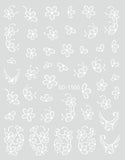 Nail Sticker 3D - 1500 - Flower